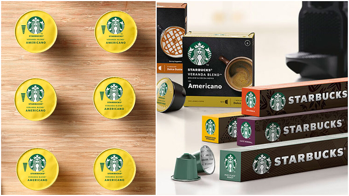 星巴克推咖啡膠囊 雀巢多趣酷思Nescafé Dolce Gusto和Nespresso膠囊咖啡機都適用