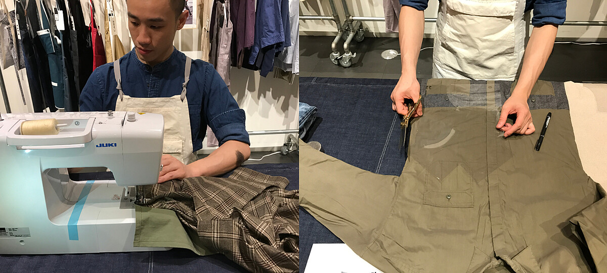 《除舊佈新》舊衣改造工坊限時快閃,設計師改造服務。