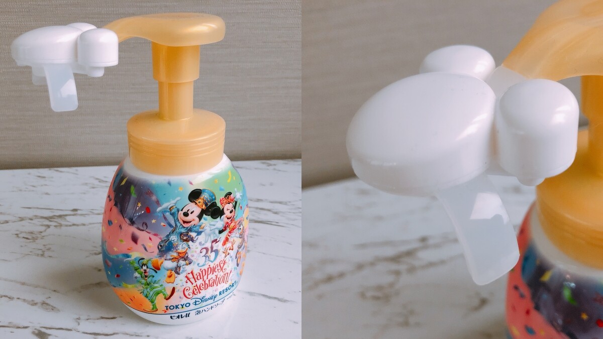 米奇洗手慕絲，日幣稅込1200