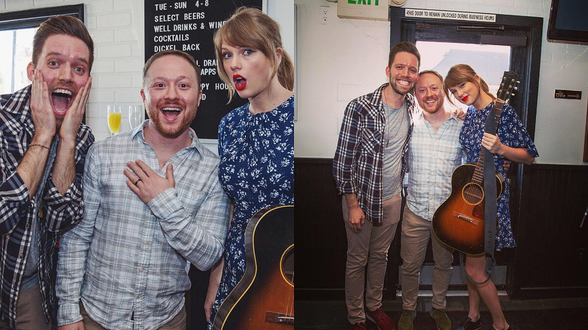 這絕對是永生難忘的浪漫禮物！泰勒絲驚喜現身同志好友訂婚派對，獻唱〈King of My Heart〉感動全場