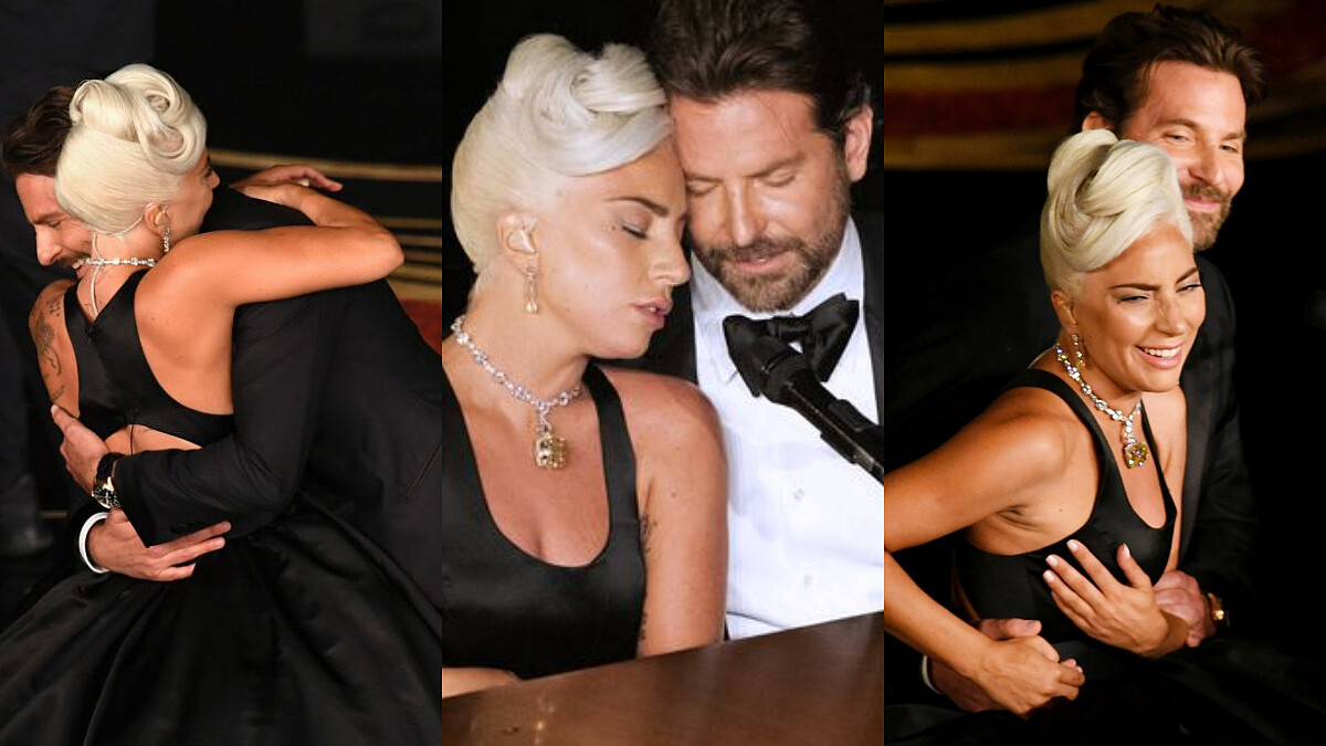 2019奧斯卡最曖昧CP！女神卡卡、布萊德利庫柏浪漫對唱〈Shallow〉，距離近到都要親下去了