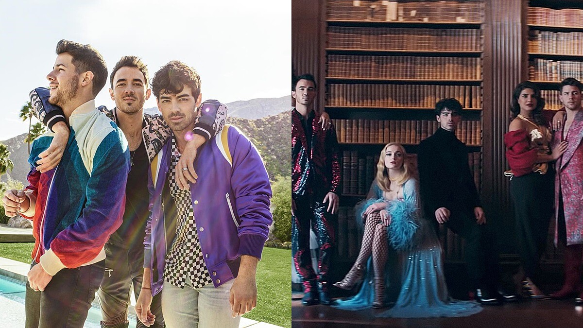 尖叫！強納斯兄弟Jonas Brothers睽違6年終於合體，新歌〈Sucker〉MV邀來愛妻入鏡放閃