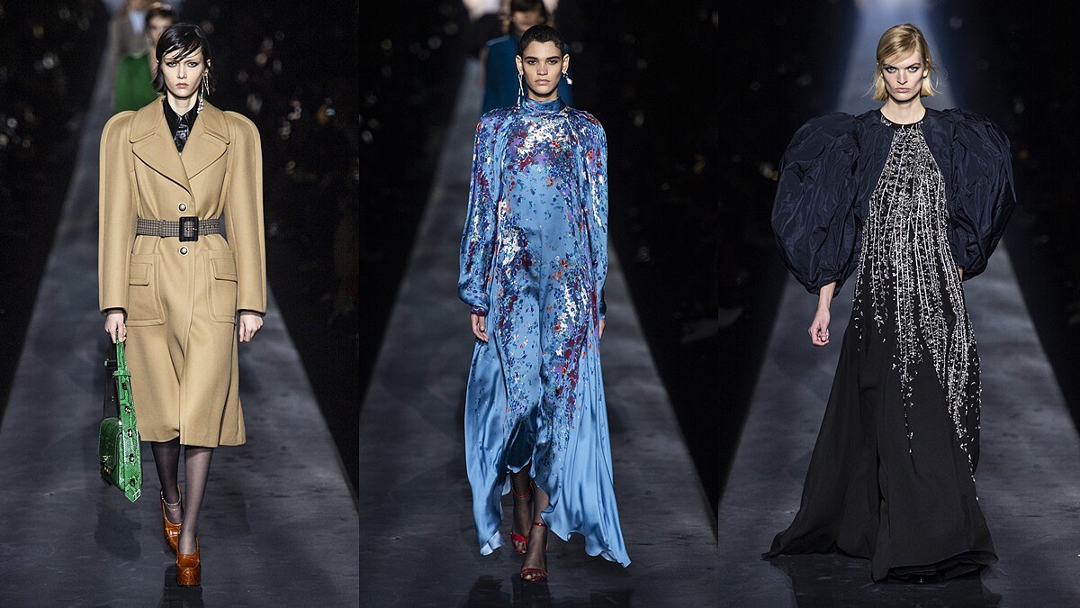 初嚐禁果的亞當夏娃!GIVENCHY 2019秋冬系列細褶印花、俐落剪裁各種元素大混搭