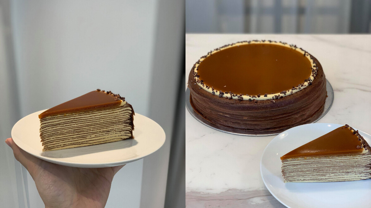 海鹽焦糖千層蛋糕3/7正式開賣，單片280元，九吋2,800元，旗艦店、晶華專櫃限量販售。