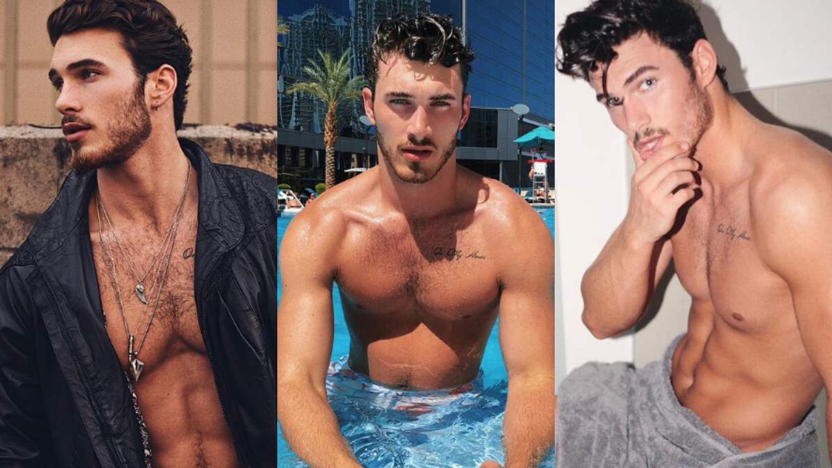 來人啊，誰來扶姐一下…20歲超鮮美國IG網紅 Michael Yerger 落腮鬍加上綠眼球根本逆天！