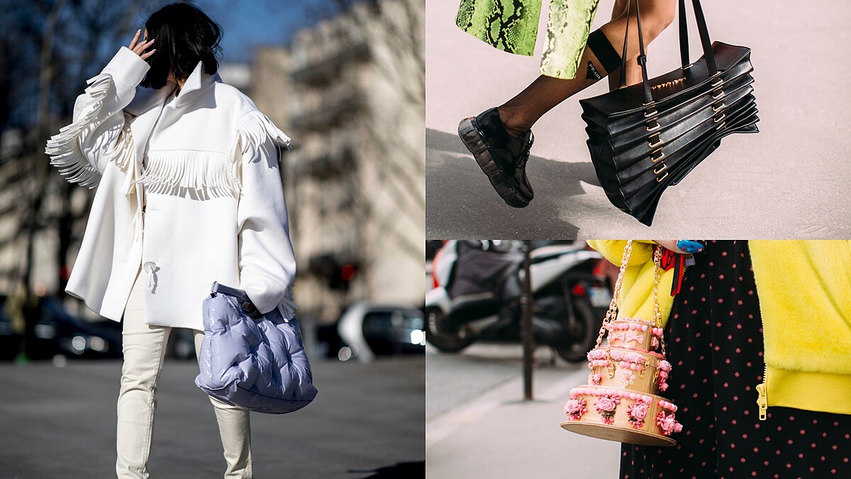 真的是「怪美的」！時裝週街拍曝光率超高，這6款獵奇手袋你敢拿上街嗎