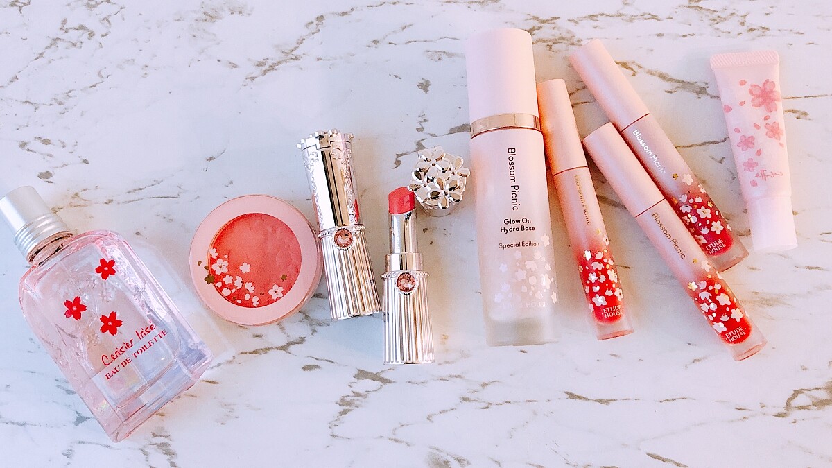 盤點8款2019最應景的櫻花季彩妝保養品,每個都美得讓人心花開