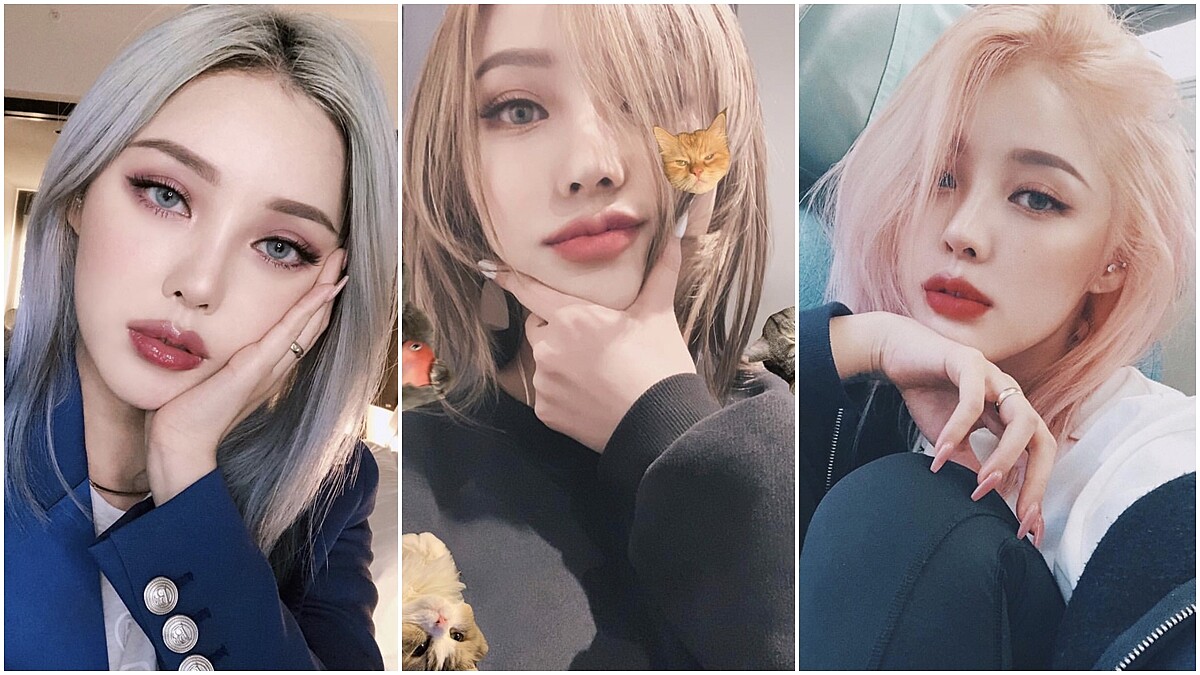 韓國彩妝師PONY喜歡在頭髮上玩色彩，染後護髮的工夫也不馬虎。