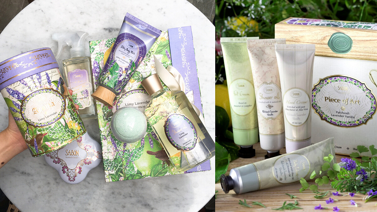 像置身南法的春日小時光！Sabon青檸薰衣草系列 水彩田園風包裝浪漫想收！