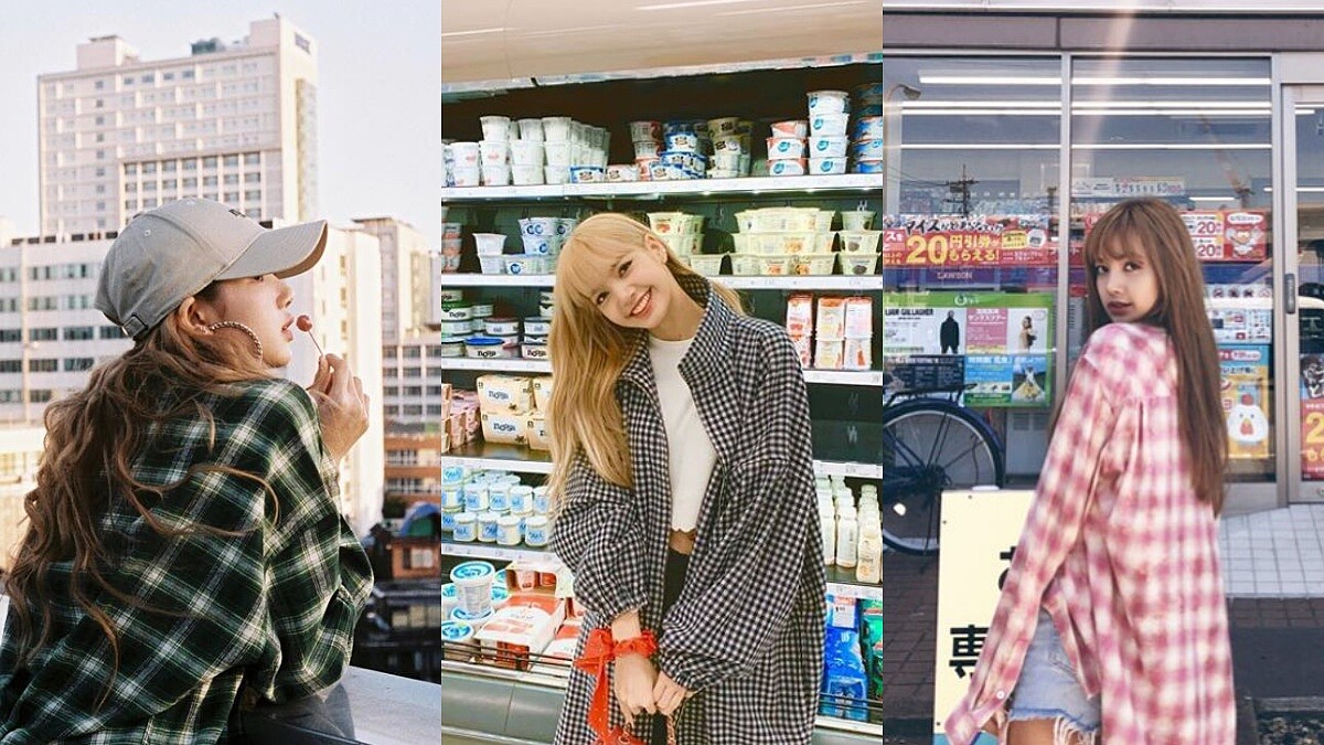 韓國IG女王Lisa時尚穿搭一點也不困難！特蒐7款平價品牌格紋襯衫完全可以直接入手