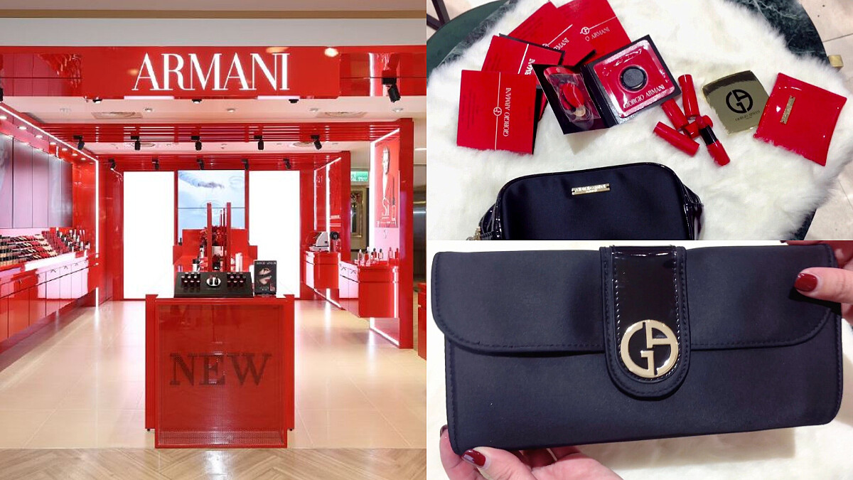 Giorgio Armani歡慶忠孝Sogo雙櫃位1周年生日！僅一天必搶限時驚喜好禮 千萬別錯過！