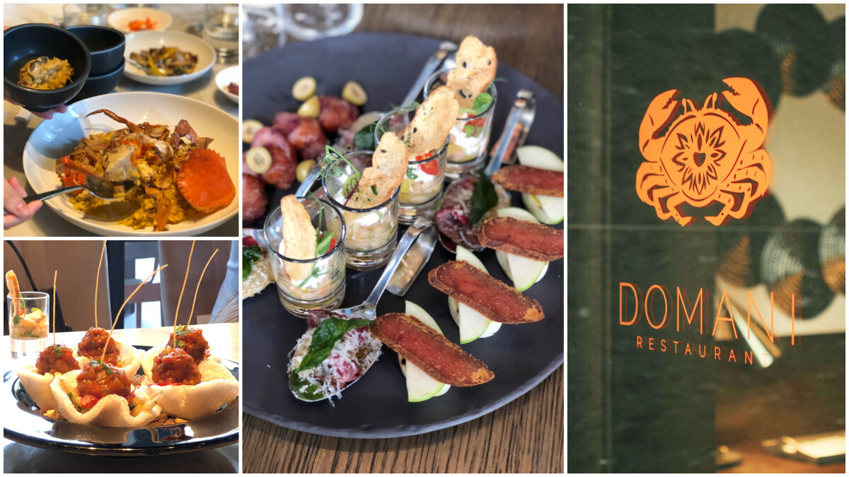 荷蘭大蔥烏魚子、紅蟳米糕燉飯 台義世紀神級合體 台南阿霞飯店X 質感義式DOMANI 義想不到口味超麻吉 