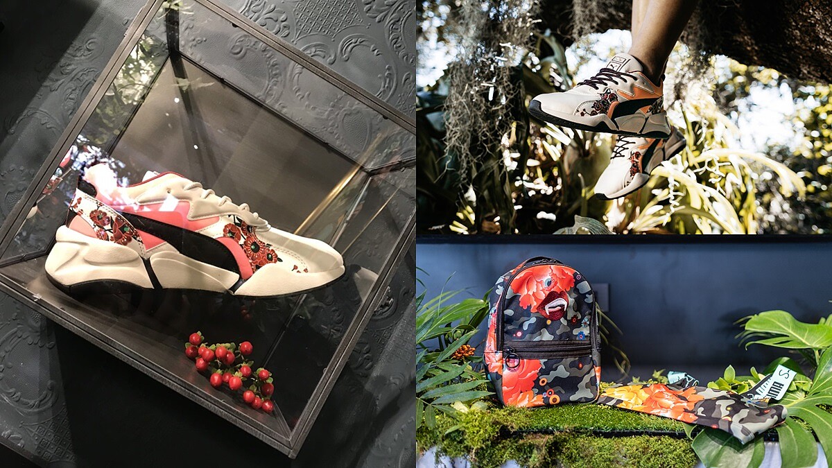 直接鎖定這雙粉色花卉老爹鞋！PUMA首次攜手紐約設計師Sue Tsai推出狂艷花卉聯名系列