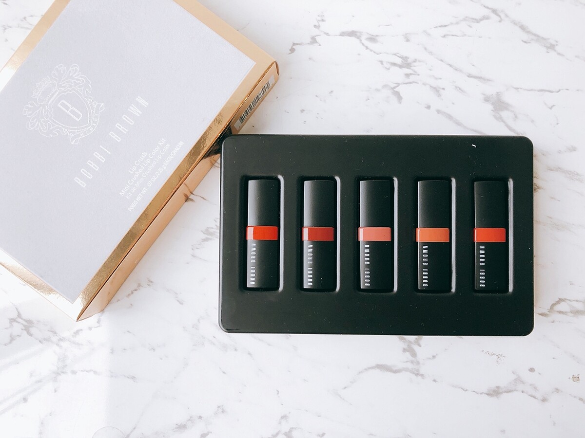 BOBBI BROWN 2019母親節台北SOGO獨家迷戀輕吻唇膏迷你組。