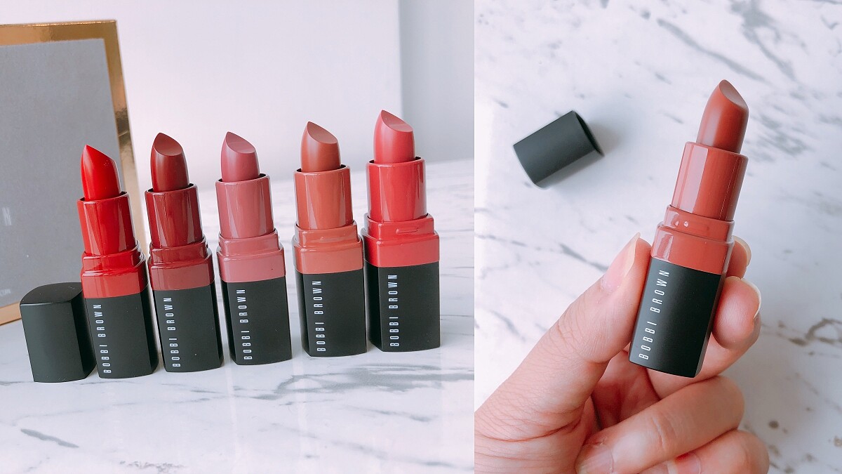 BOBBI BROWN 2019母親節台北SOGO獨家迷戀輕吻唇膏迷你組。