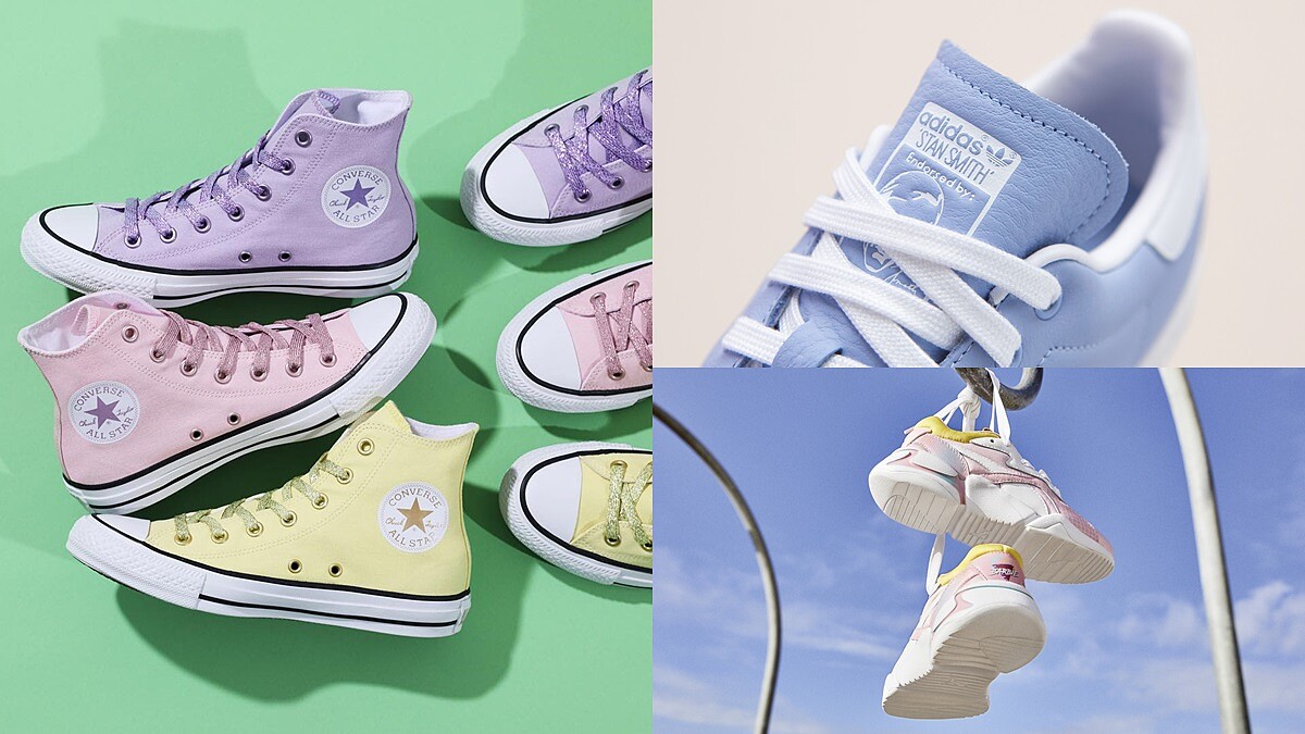 夢幻到仙氣整個炸開來！春夏必穿Converse、adidas Originals、PUMA、FILA...5款冰淇淋色球鞋