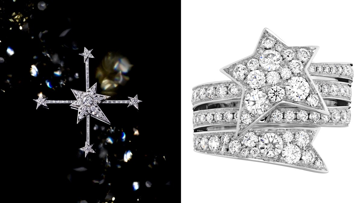 左起Chanel、Hearts on Fire