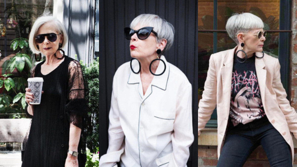 58 歲才修設計課程！Lyn Slater 內心的叛逆與時尚因子，引領她意外走上「時尚指標」之路！