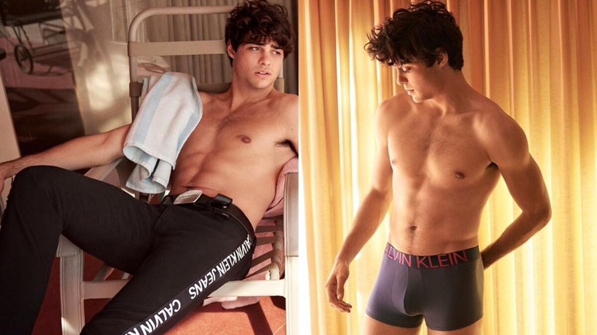 Noah Centineo拍攝Calvin Klein廣告