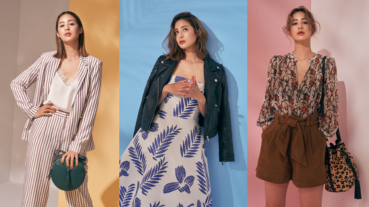 莫允雯的春夏衣櫥PICK揭密！KOOKAI的法式優雅不羈風格，帶來超迷人的百變魅力姿態！