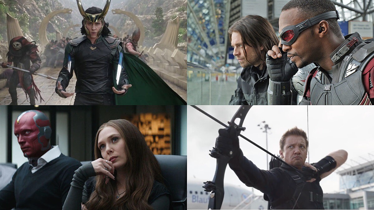 不只洛基！迪士尼將推出「緋紅女巫X幻視」、「獵鷹x酷寒戰士」、「鷹眼」等漫威超級英雄獨立影集