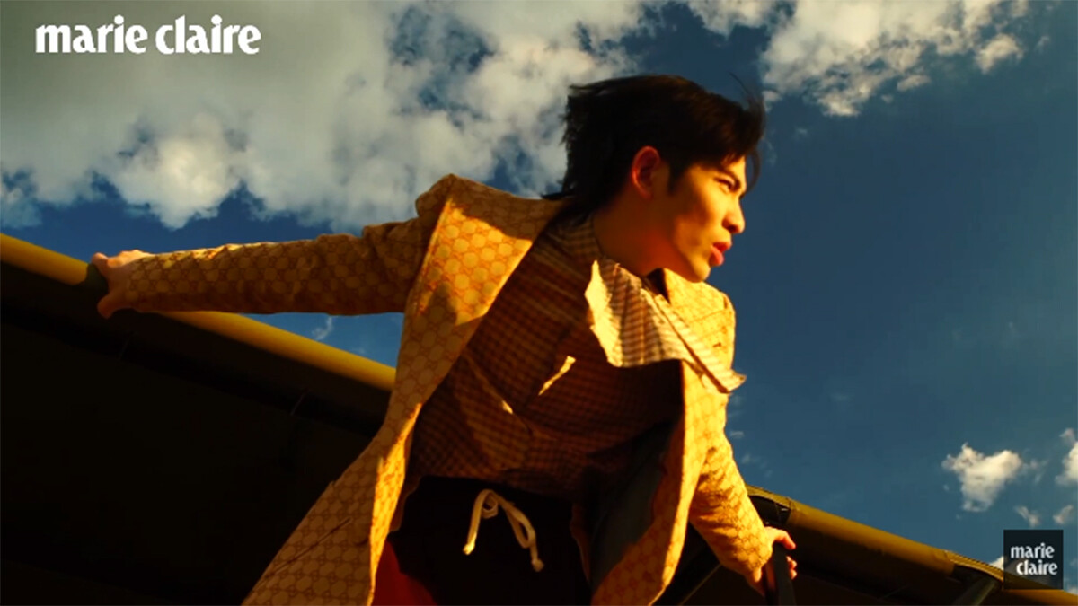 封面人物｜蕭敬騰竟然在非洲辛巴威Safari的時候碰到獅子獵捕長頸鹿！？到底要如何逃過一劫？