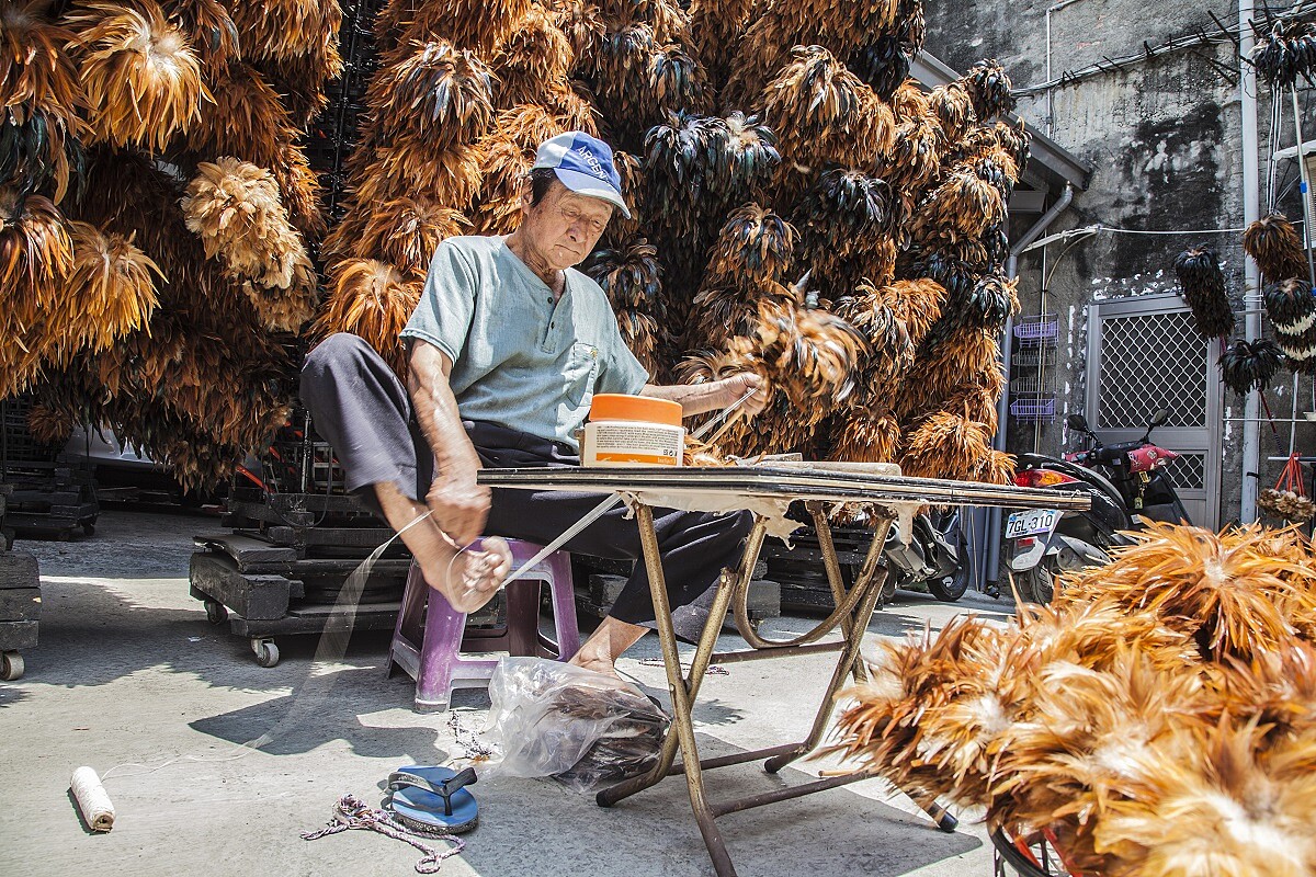 陳師傅如此飄丿的背後是經年累月的熟稔