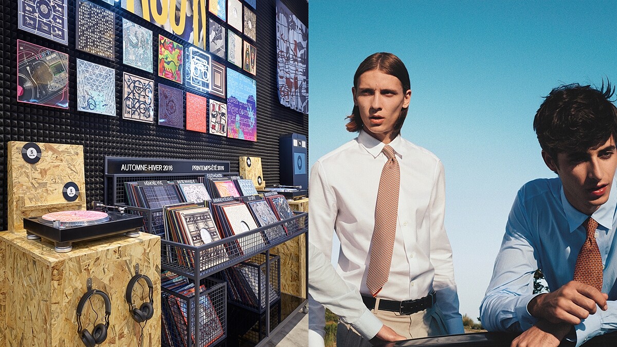 女孩也要去逛起來！愛馬仕「男仕絲巾快閃店」搖身變成時髦唱片行，降臨台北華山