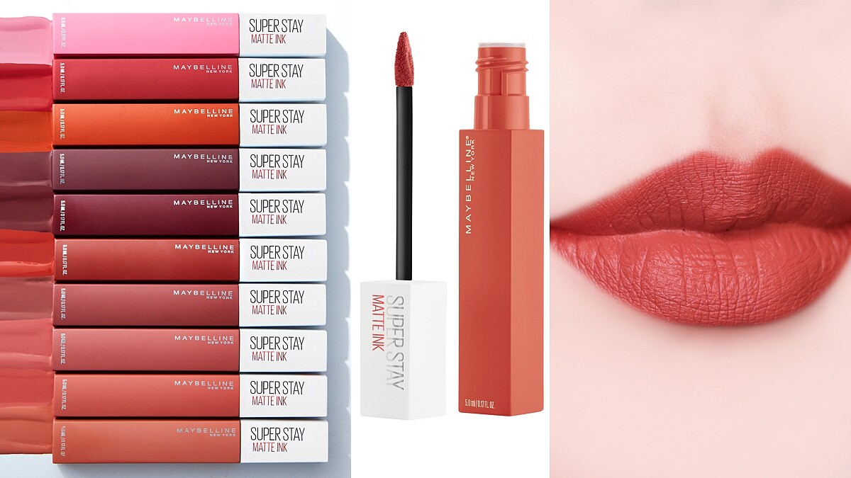 媚比琳超持久霧感液態唇膏再推顯白磚紅暖色系11色，簡直就是黃皮救星