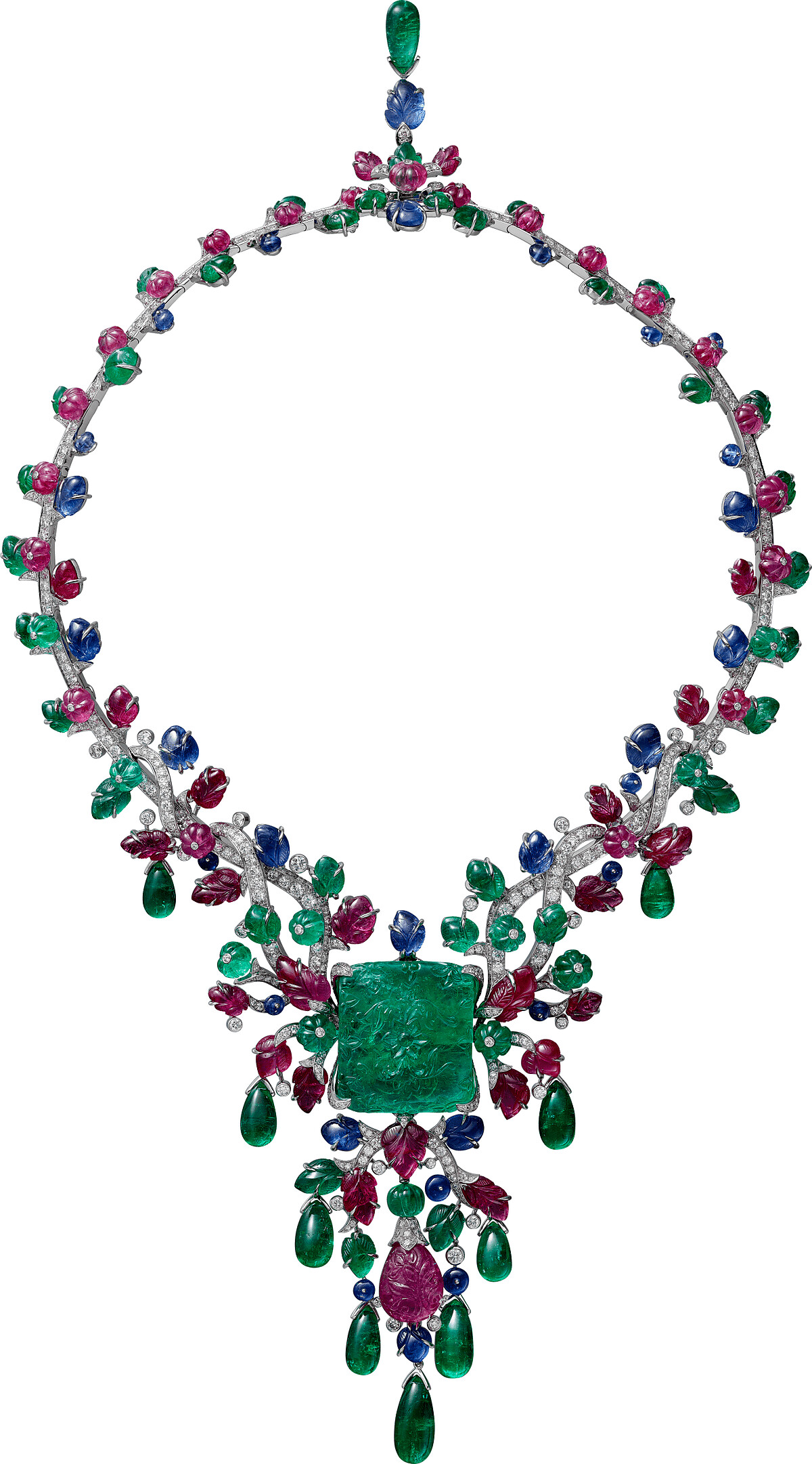 全新tutti frutti風格的Chaliyar項鍊，專為台灣打造