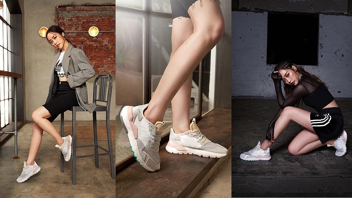 潮流掛、美妝圈都掀起「發光熱潮」!讓IT Girl Tammy跟著入坑的話題潮鞋NITE JOGGER,從早到晚自帶發光體,絕對能讓妳成為街頭焦點♥