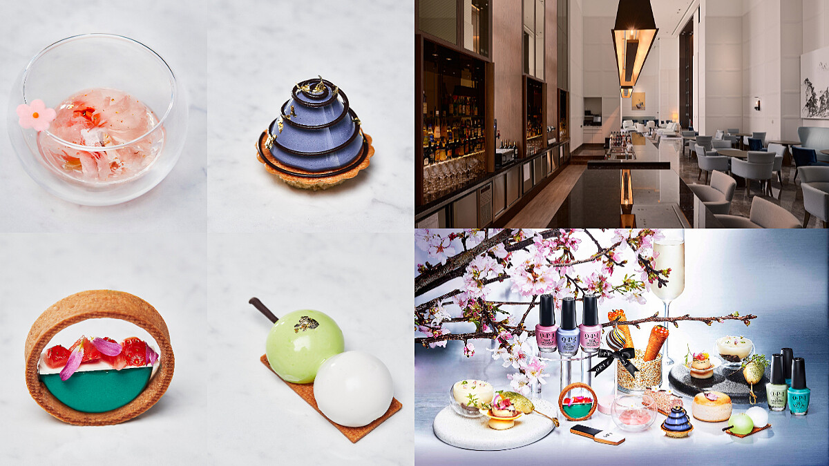 OPI x台北萬豪酒店聯名下午茶，專屬美甲師進駐，邊享午茶邊做美甲！