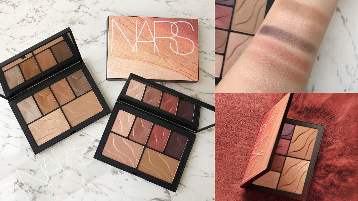 「乾燥玫瑰眼影配上陽光灑落的頰彩」NARS 推出今夏最美仲夏沙漠限量眼頰盤
