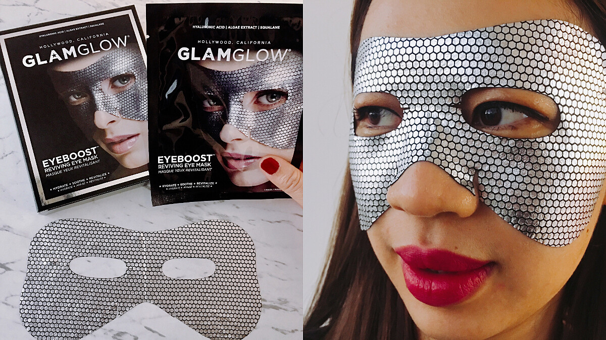 是眼膜也像性感眼罩!Glamglow葛蕾眼膜給妳潤澤同時趕走熊貓眼!