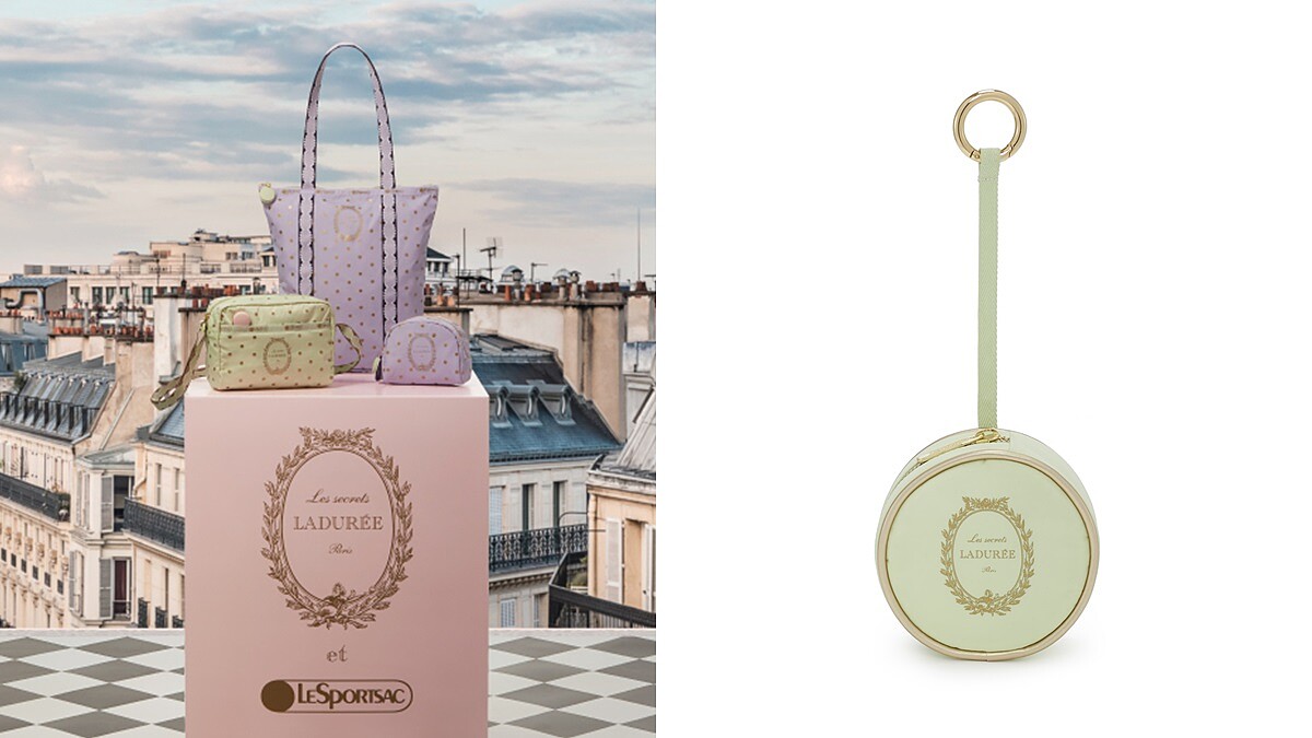 薰衣草紫、蘋果綠全都好粉嫩…LeSportsac聯手法國百年馬卡龍LADURÉE，直接鎖定這幾款熱賣包