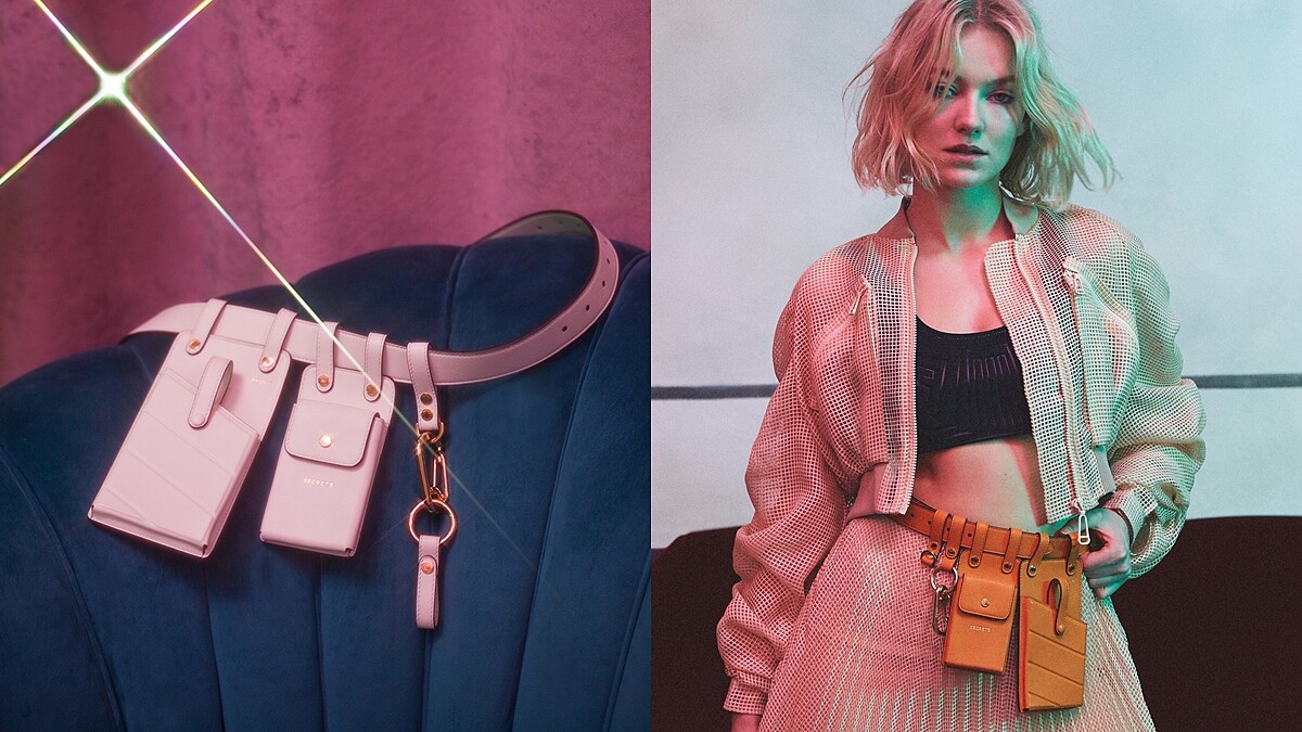 耍帥、耍時髦都靠這一款包就可以！看人氣潮模歌手Astrid S這樣搭FENDI多功能腰帶包