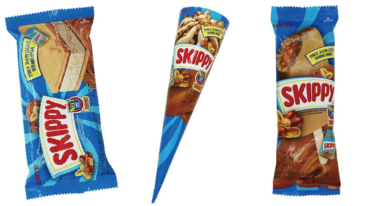 SKIPPY花生醬口味 (雪糕/甜筒/夾心冰淇淋) 80-180ml/支 35-45元