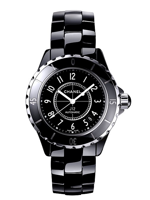CHANEL 2000年J12 黑色腕錶