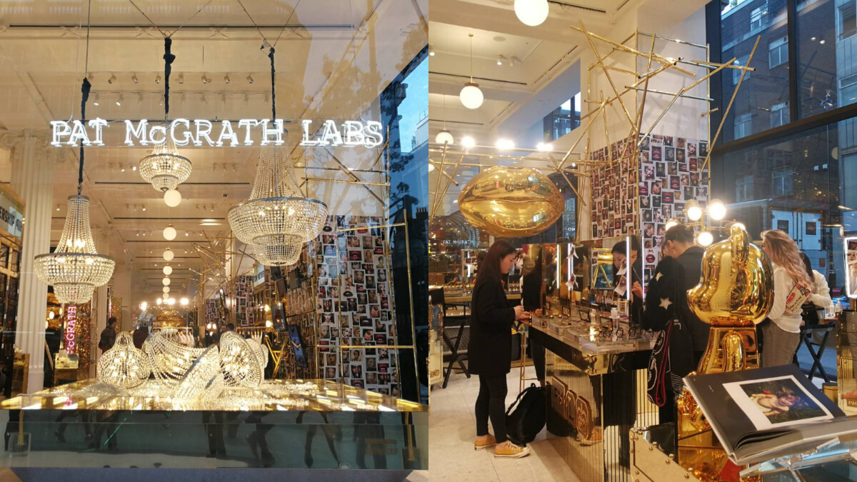 【Vicky Lin旅英彩妝世界】直擊Pat McGrath Labs倫敦首櫃，超齊全彩妝、限量選物，讓彩妝迷們玩到出不來！