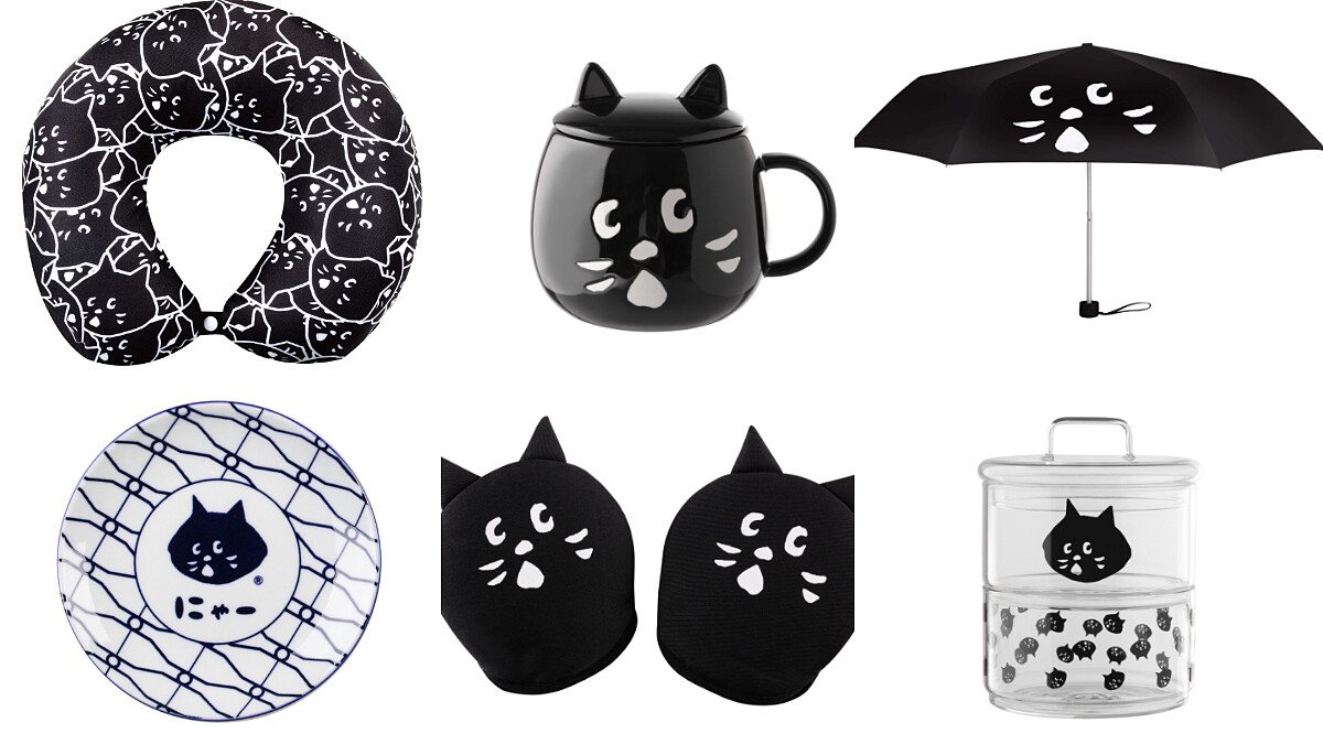 黑貓馬克杯太欠收了！全家最新推出「三宅一生」集點活動，9款NYA-黑貓居家周邊療癒破表