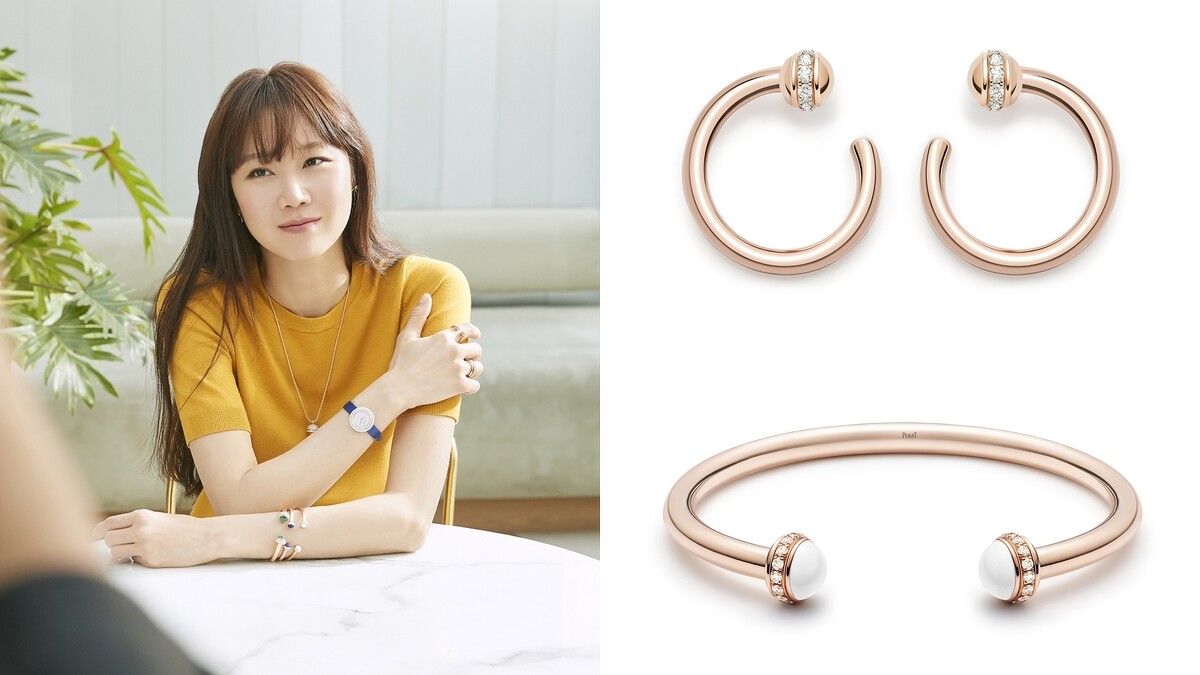 Piaget伯爵亞太區品牌大使孔曉振配襯Possession系列珠寶及腕錶