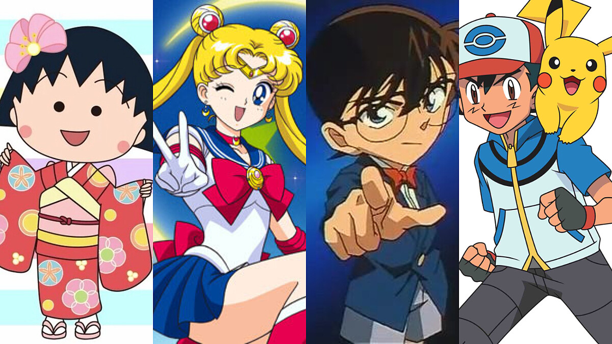 平成時代最美好的一環!日本大人氣「經典動漫」大量產出,從《櫻桃小丸子》到《名偵探柯南》、《神奇寶貝》,你對哪個角色最有感?