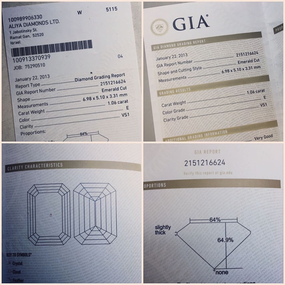 檢視GIA鑽石報告