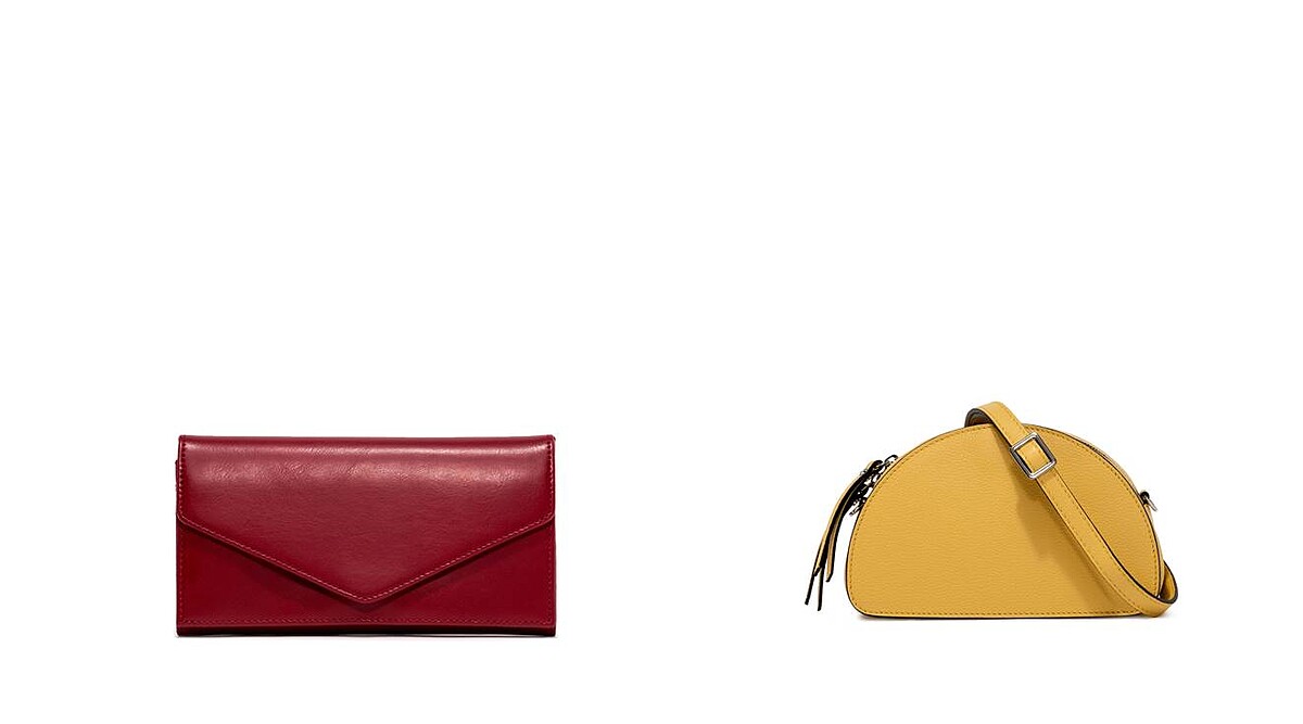 Greta皮夾,NT5,900 / Baby bug 肩背、腰背斜背三用小包NT7,200