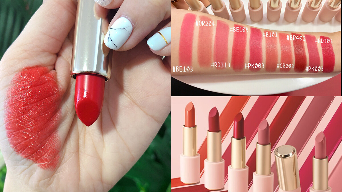 Etude House玩美色計唇膏推出60新色 韓國熱賣色是它!#RD301西瓜紅一擦上完全就是韓妞專屬水潤花瓣唇!