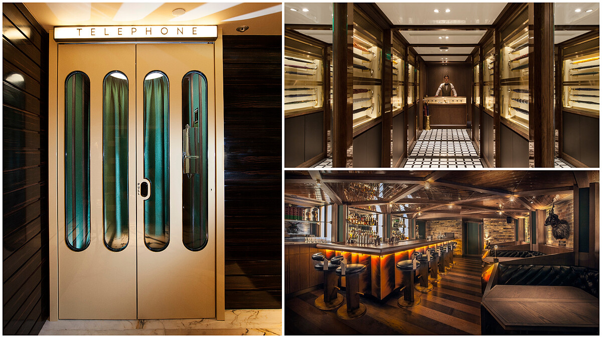 香港必訪超人氣秘密酒吧：英倫特務、玄機電話亭、老人與海 越是找不到門越有人氣