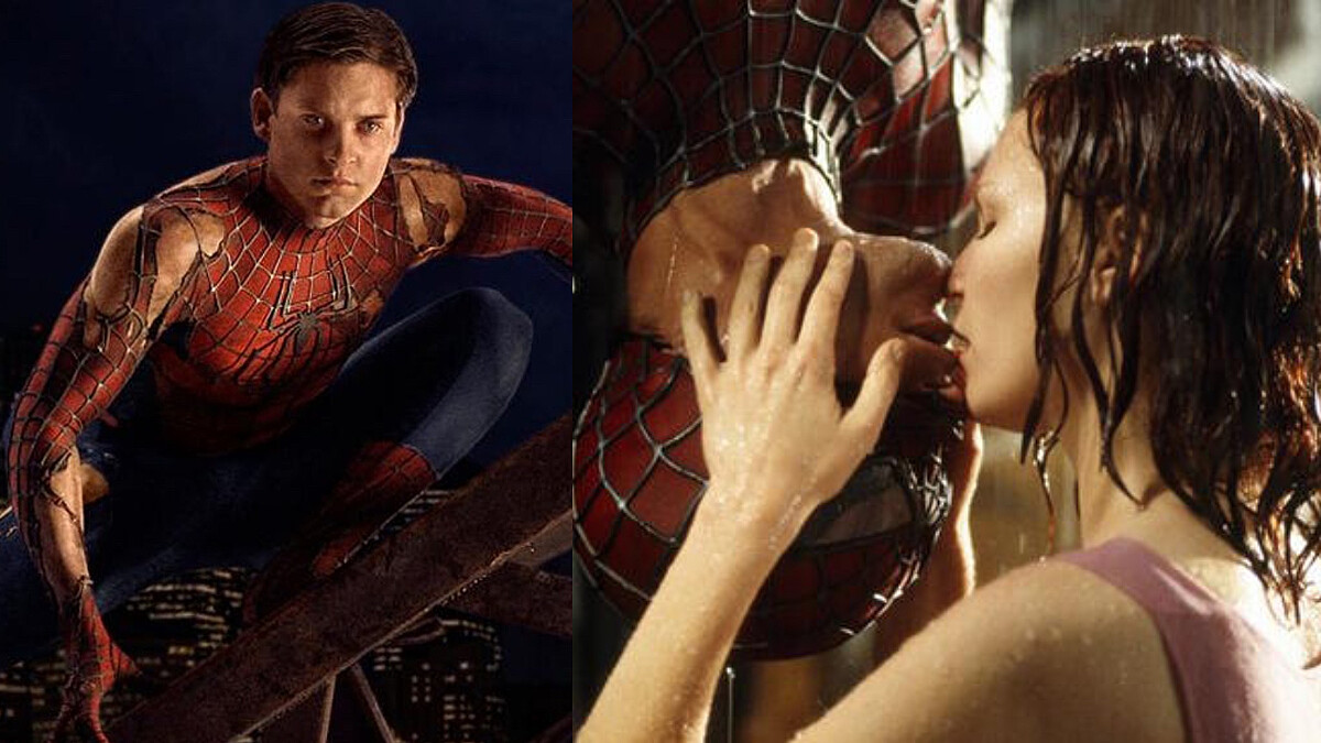 《蜘蛛人：離家日》今夏登場！新版第一代蜘蛛人 陶比麥奎爾與克莉絲汀鄧肯 經典「雨中倒掛之吻」令人難忘！