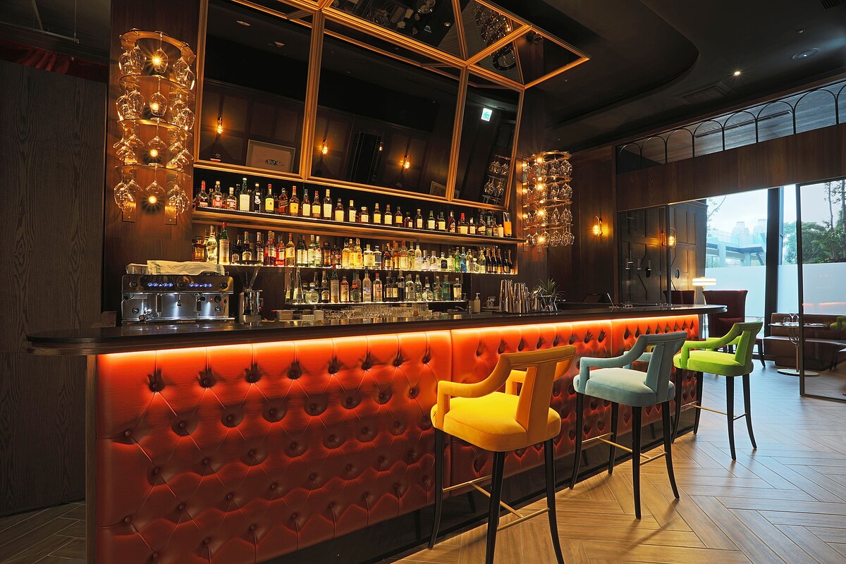 第一區：西式前菜酒吧區