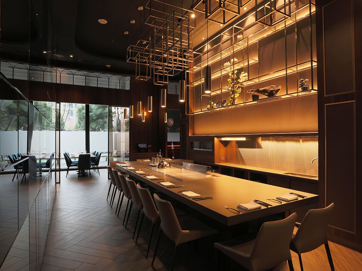 第二區：創意鐵板燒區