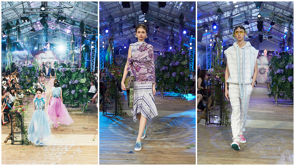 華裔設計師Daniel Wong 2019 S/S COLLECTION 綻放 In Bloom春夏大秀 60件全新大作 展開花樣魅力之旅